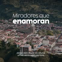 Vista del pueblo de Jardín, Antioquia