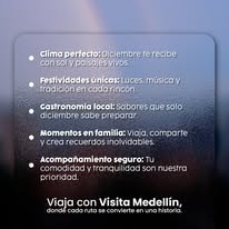 Ciudad de Medellín con arcoíris